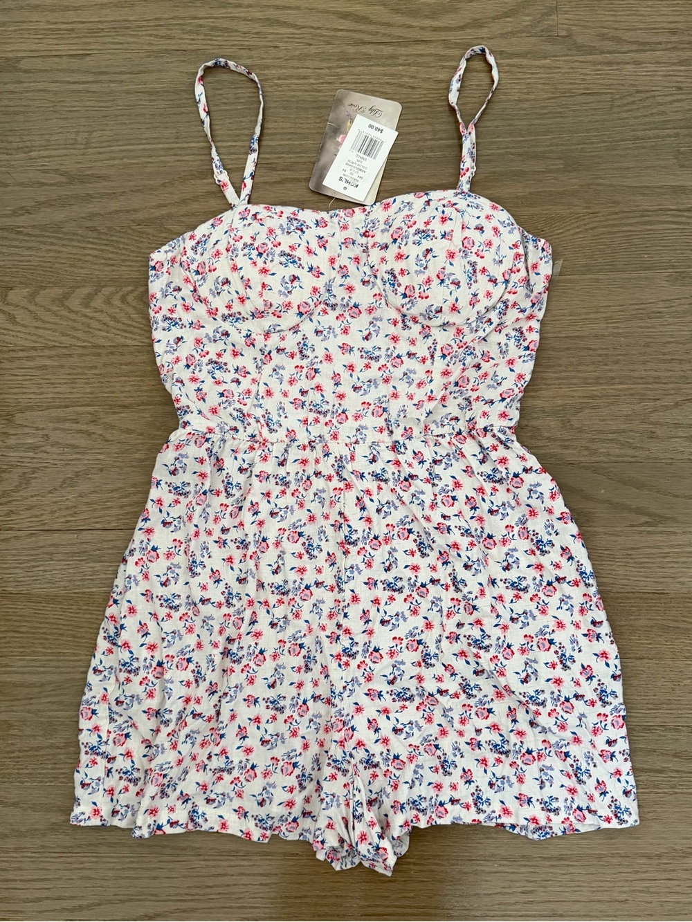 NWT Lily Rose Floral Mini Romper Size Small